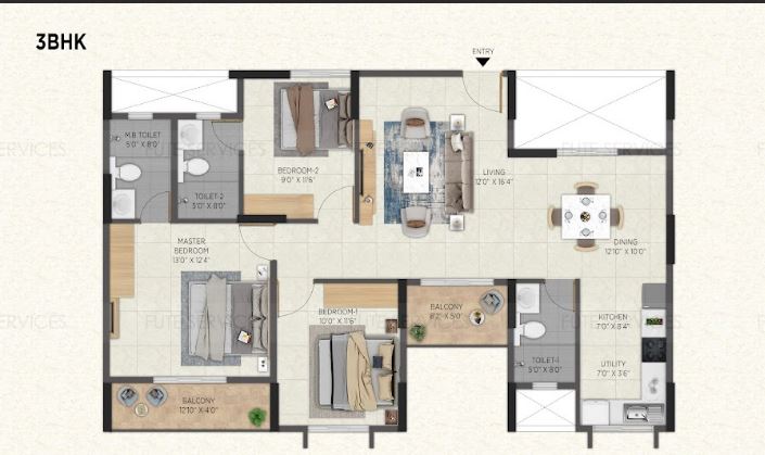 ARATT Avant Twilight Floor plan